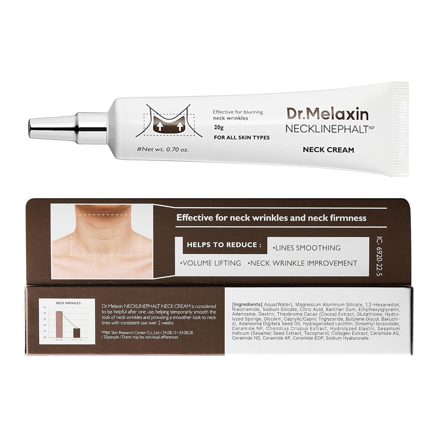 Dr. Melaxin Necklinephalt Neck Cream Neck Care, Volume Lifting, Hali, Needle Beauty, Beauty Needle