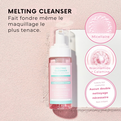 Melting Cleanser – Démaquillant hypoallergénique à bulles actives