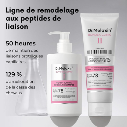 Bondex – Shampooing Protéiné Restructurant à l’Huile d’Argan, Kératine & Peptides