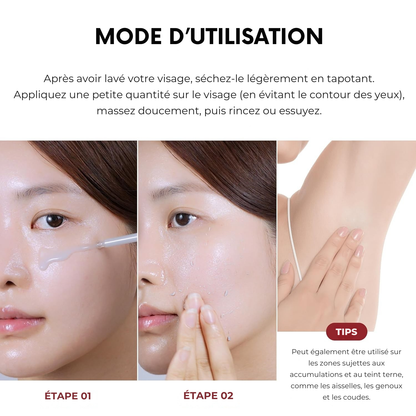 Dr. Melaxin – Peel Shot Glow à base de Riz Noir