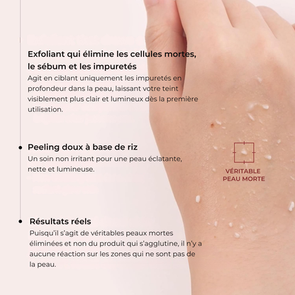 Dr. Melaxin – Peel Shot Glow à base de Riz Noir