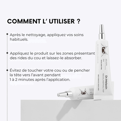 Dr. Melaxin – Crème Raffermissante Cou & Décolleté, Lifting & Soin Anti-Âge
