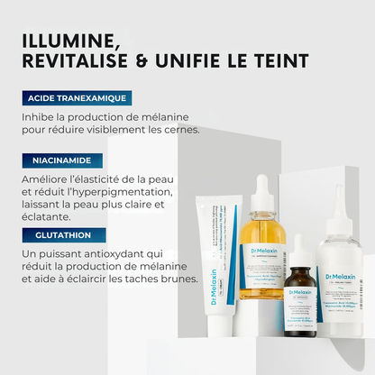 Dr. Melaxin – Ligne de Soin TX à l’Acide Tranexamique