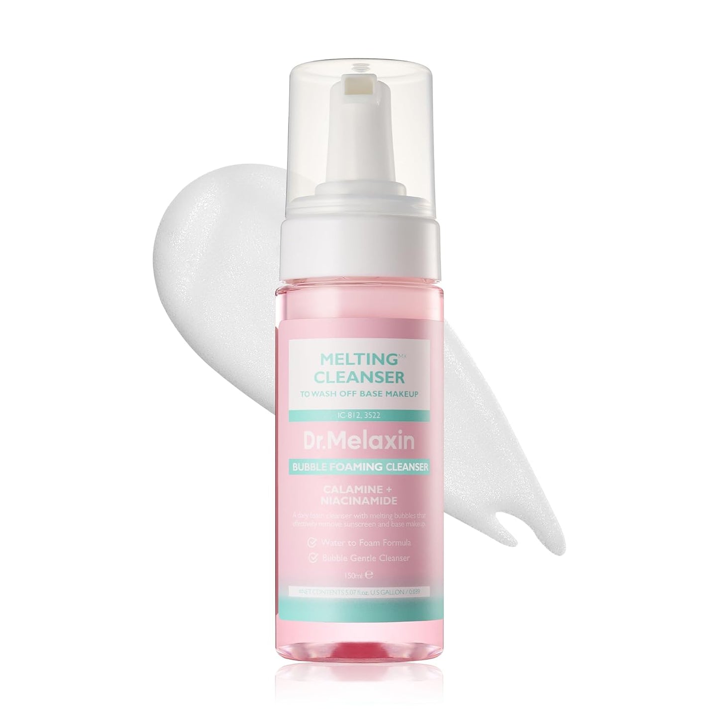 Melting Cleanser - Hypoallergenic Makeup remover with Quick Bubble, Deep Pore Cleansing for all skin type, 150ml